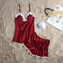 VLENATLNO Fashion V-neck Sleepwear