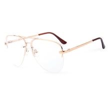 ROYAL GIRL Quality Women Rimless Sunglasses Rivet Shades UV400